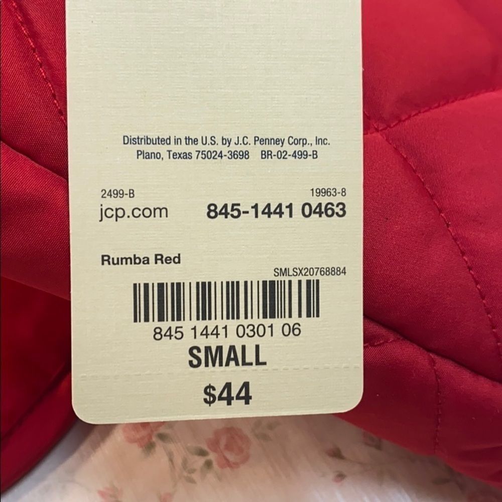 St John Bay Rumba Red Vest NWT - Picture 8 of 8
